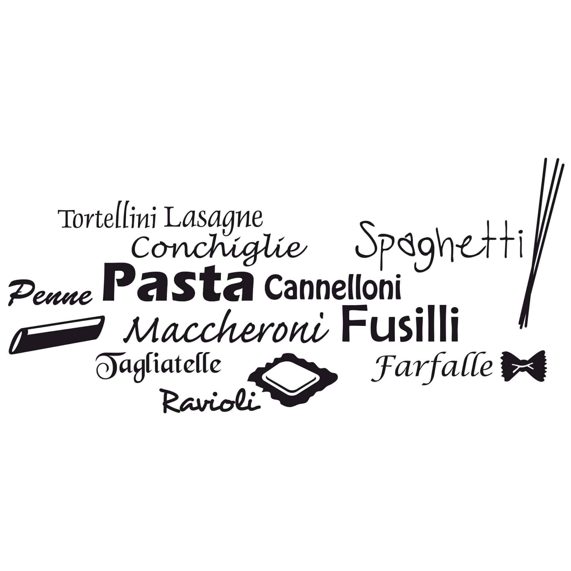 Wallsticker Pasta