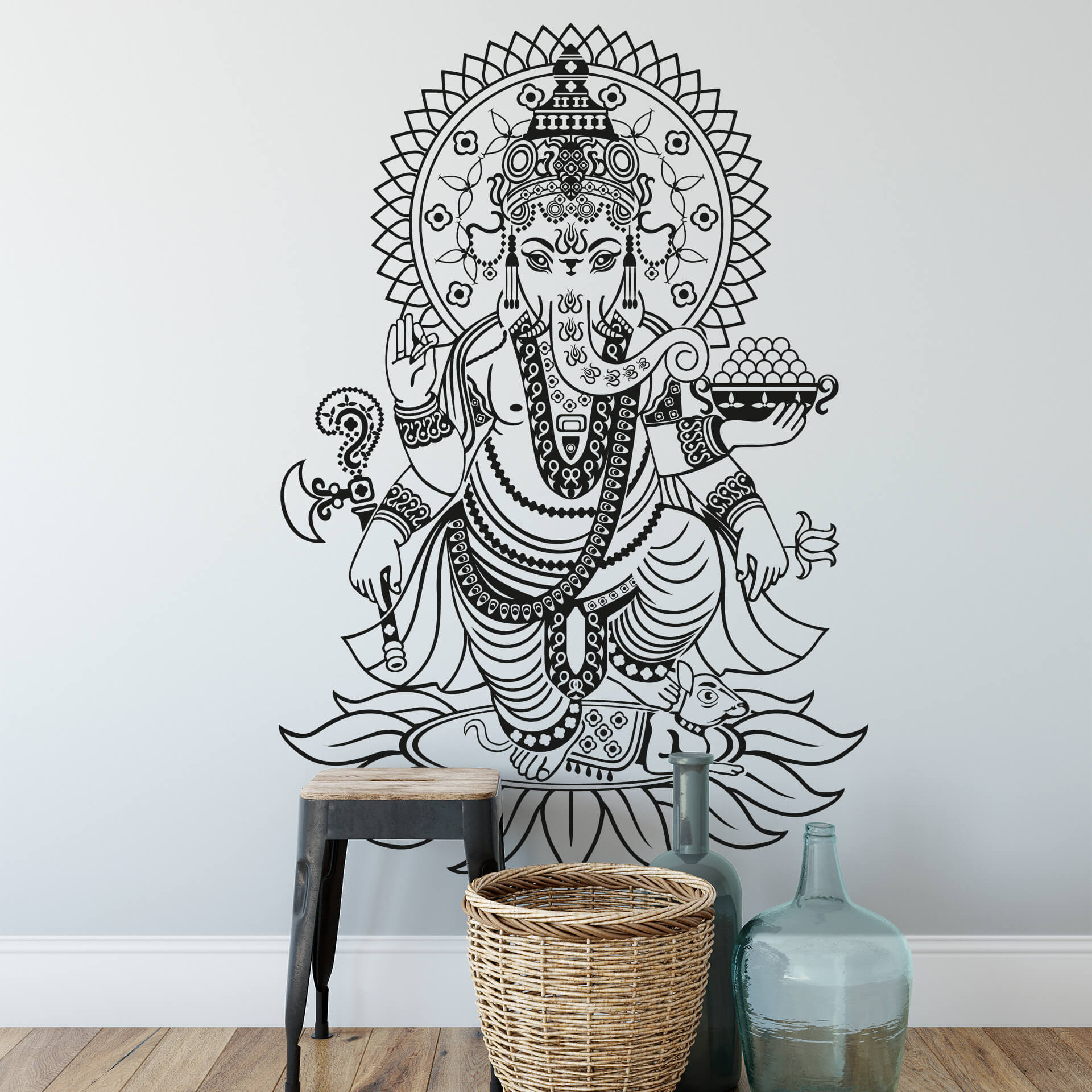 Wallsticker -  Ganesha