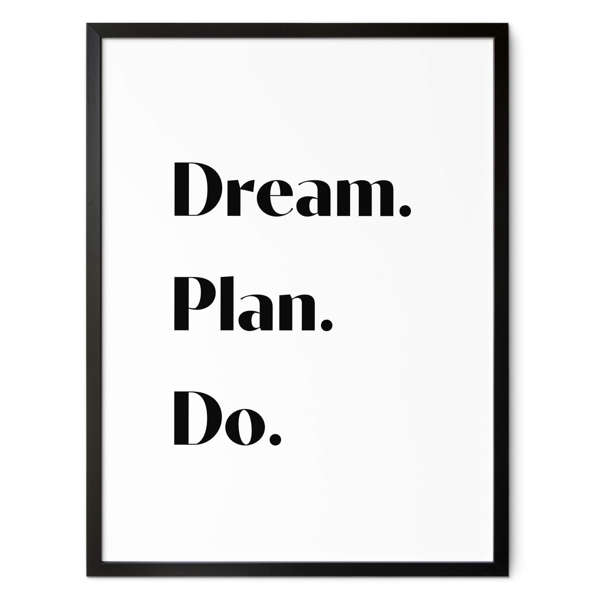 Plakat 1X Studio - Dream Plan Do