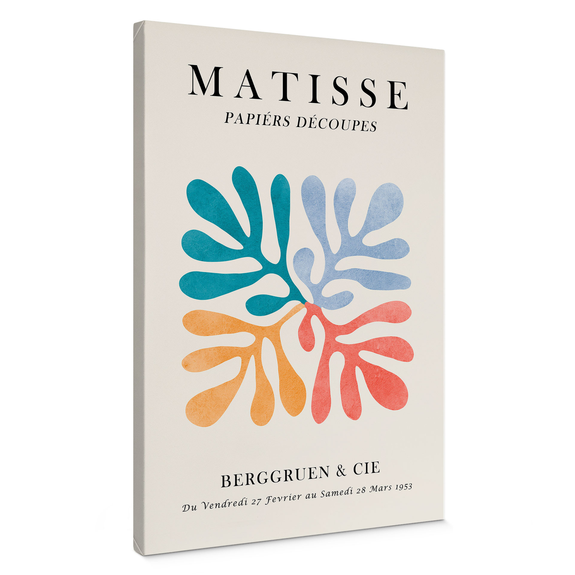 Plakat na płótnie w stylu Matisse Papiers Découpés - Costa