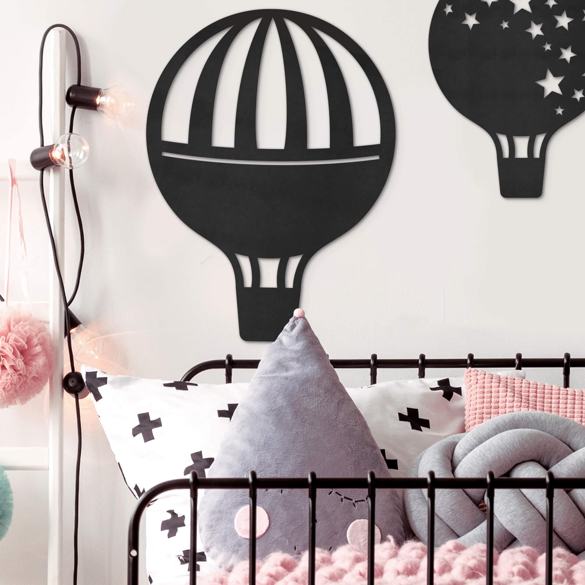 MDF - Dekoracja drewniana - Balon na uwięzi
