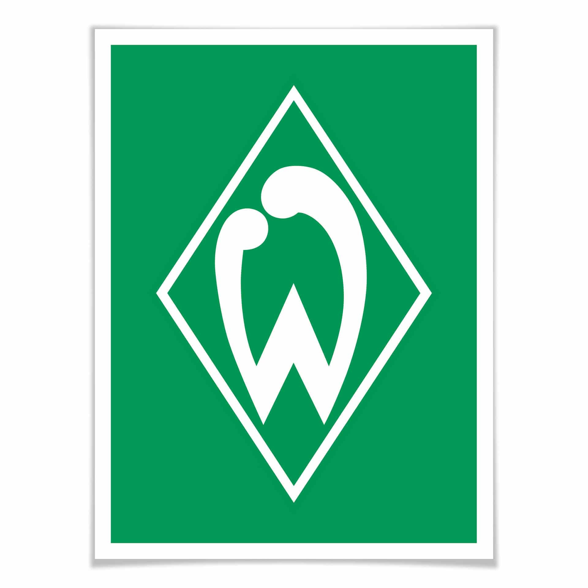 Poster Werder Bremen - Logo