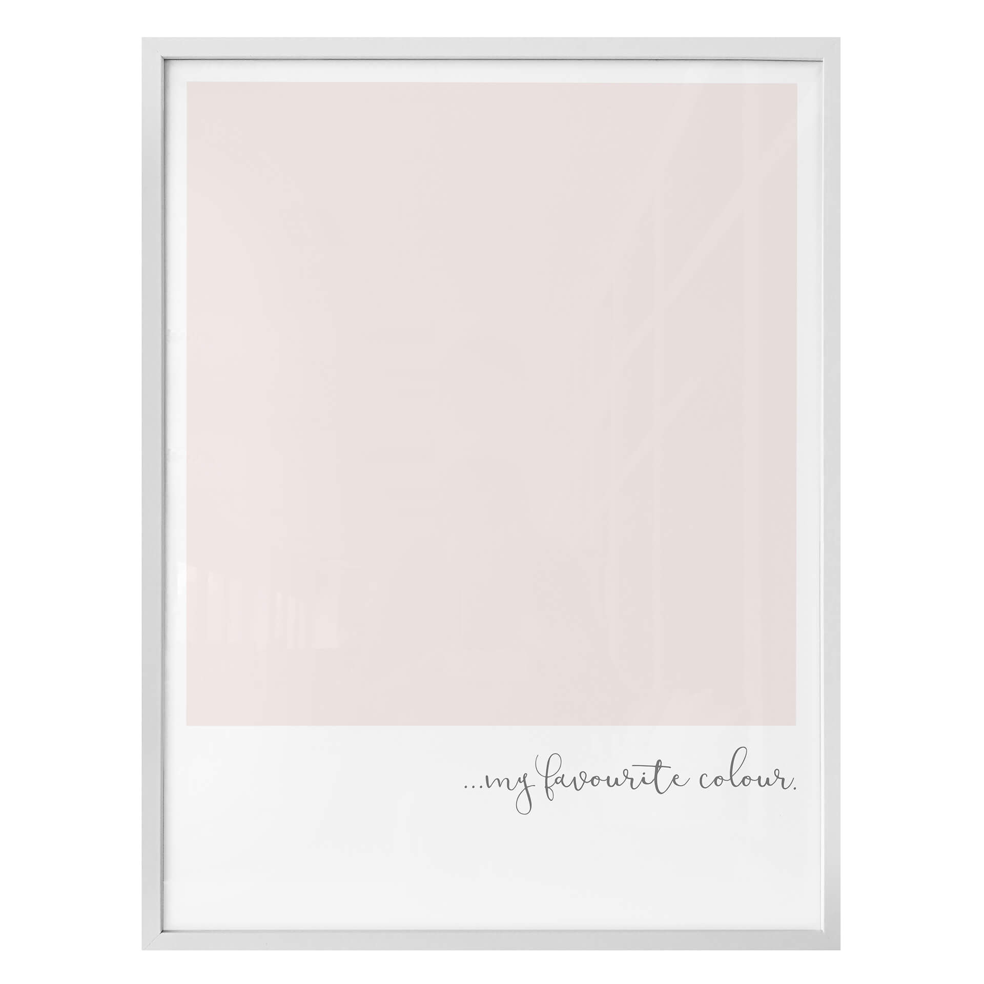 Poster My favourite colour - rosè