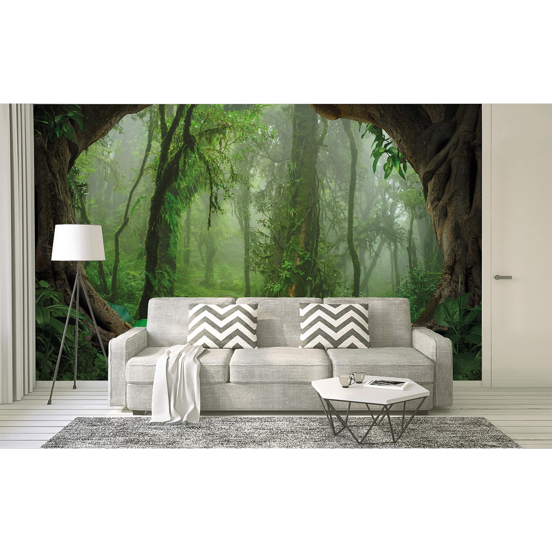Livingwalls Fotobehang Designwalls Tropical Forest