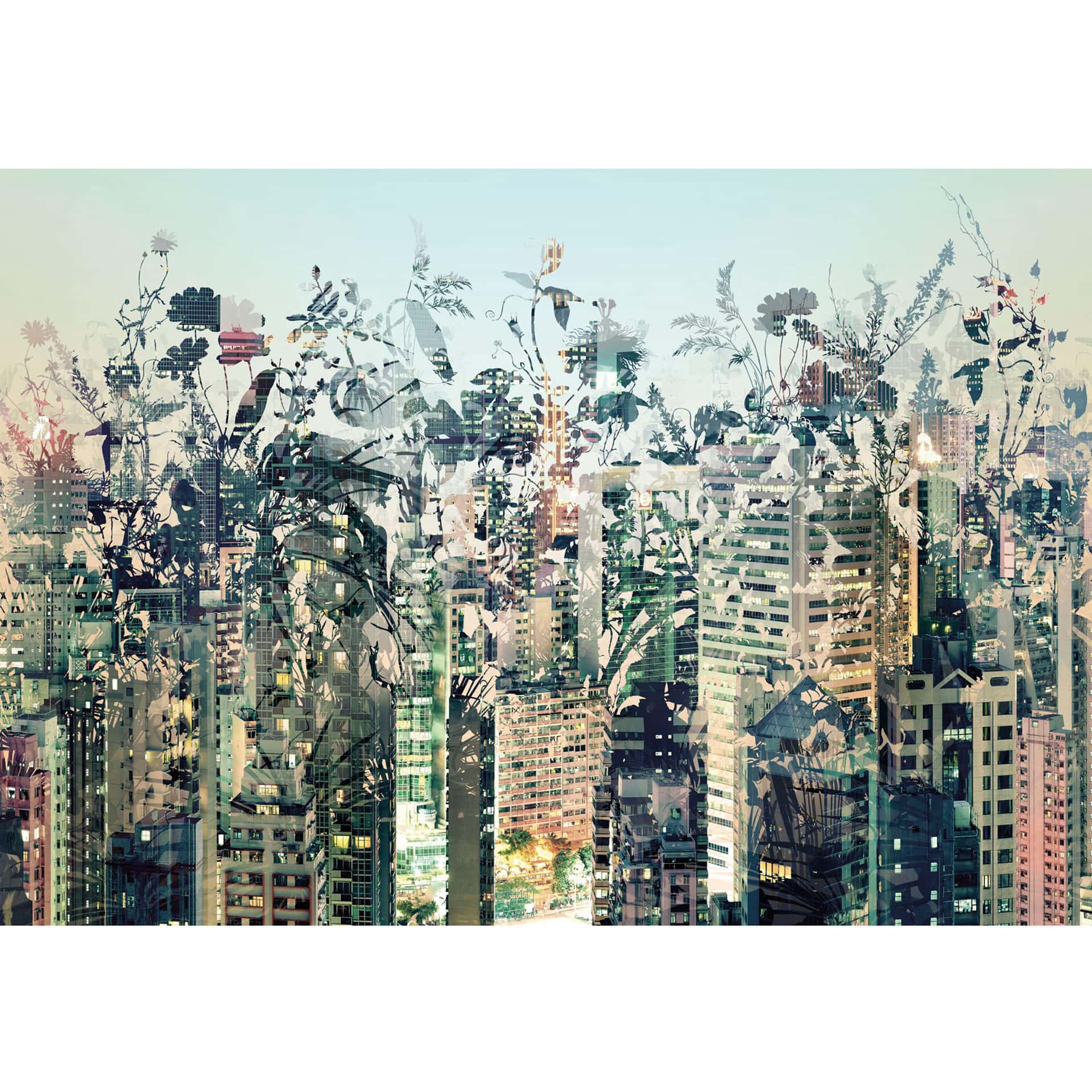 Fotobehang Urban Jungle