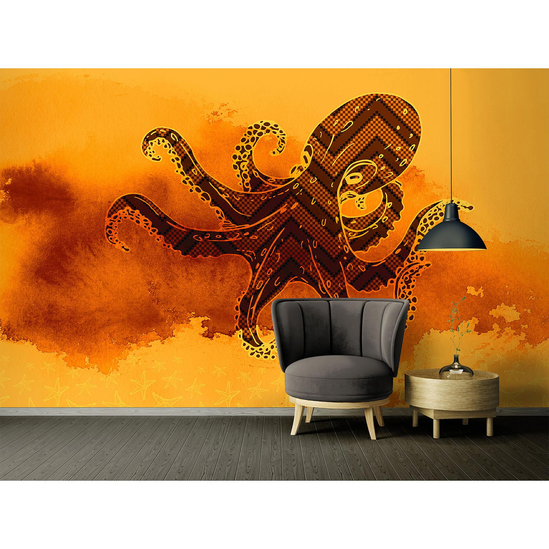 Architects Paper Papier peint photo Atelier 47 Octopus Design motif animalier