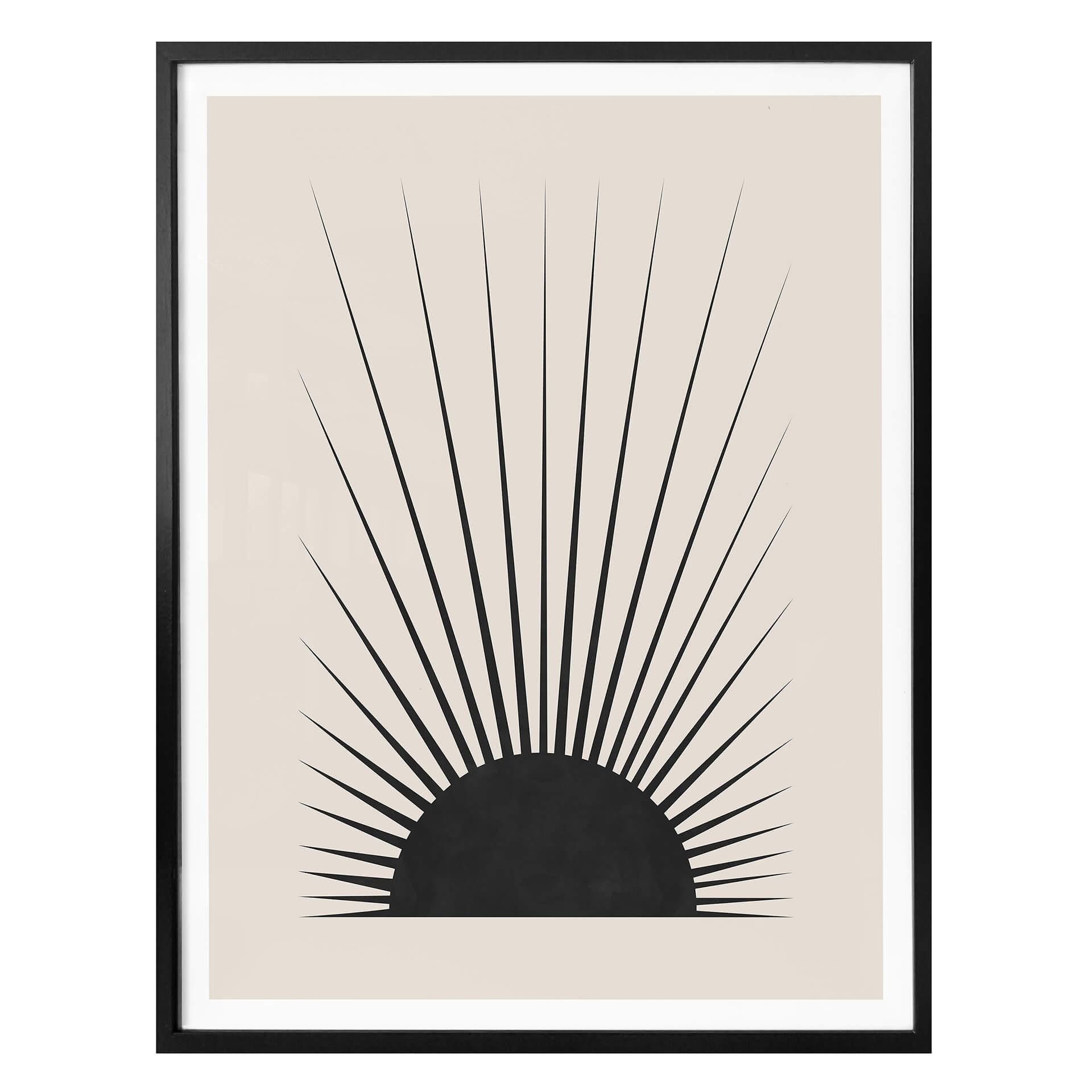 Poster Orara Studio - Soleil minimaliste