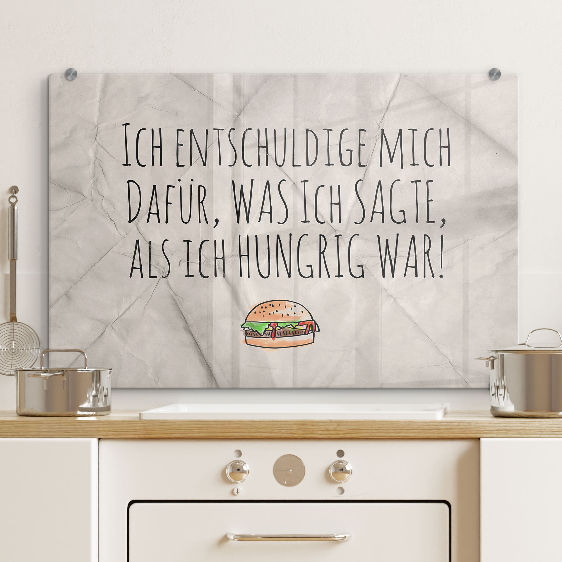 Stænkplade - Ich Entschuldige mich dafür
