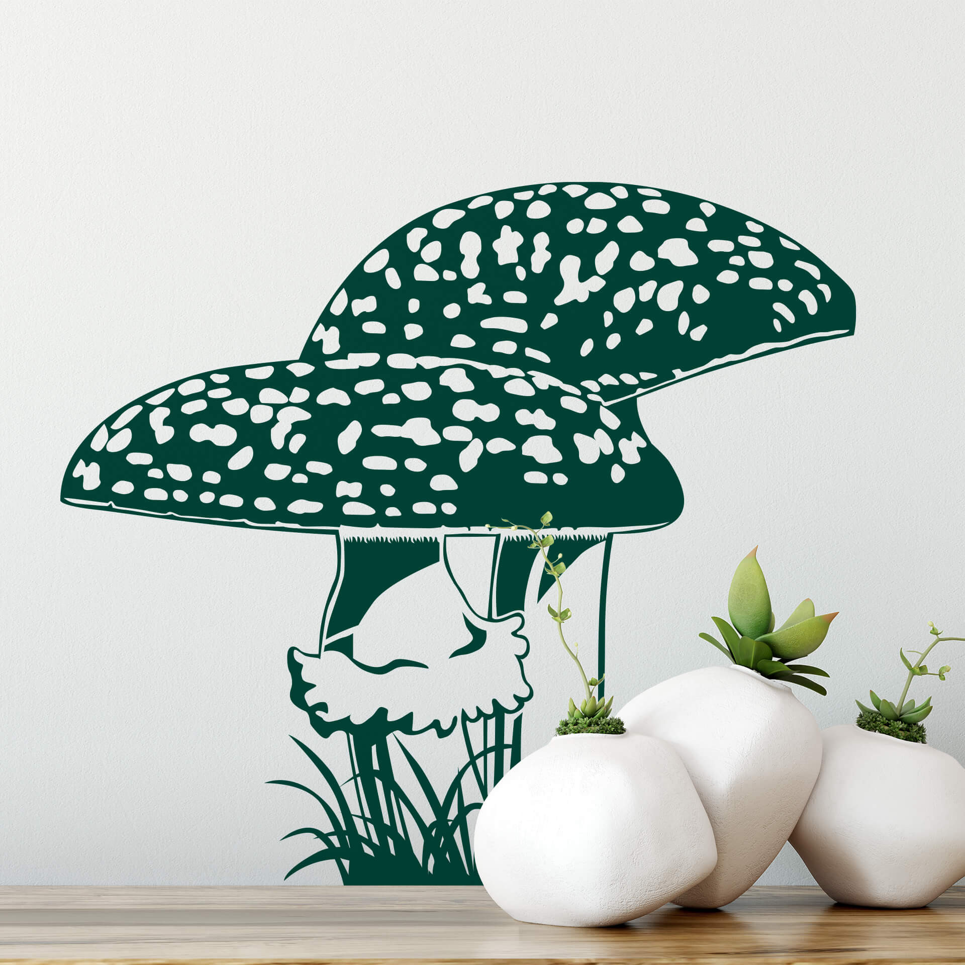 Wallsticker Rød Fluesvamp