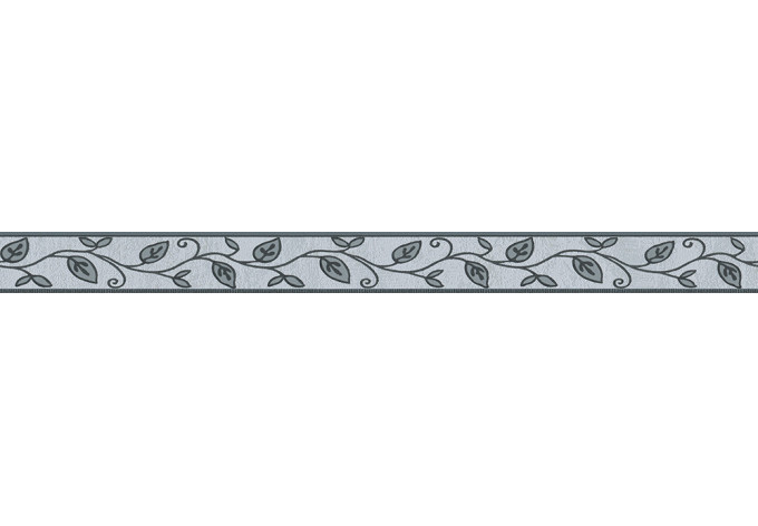 A.S. Création Behangrand Only Borders 8 Grijs, Zwart