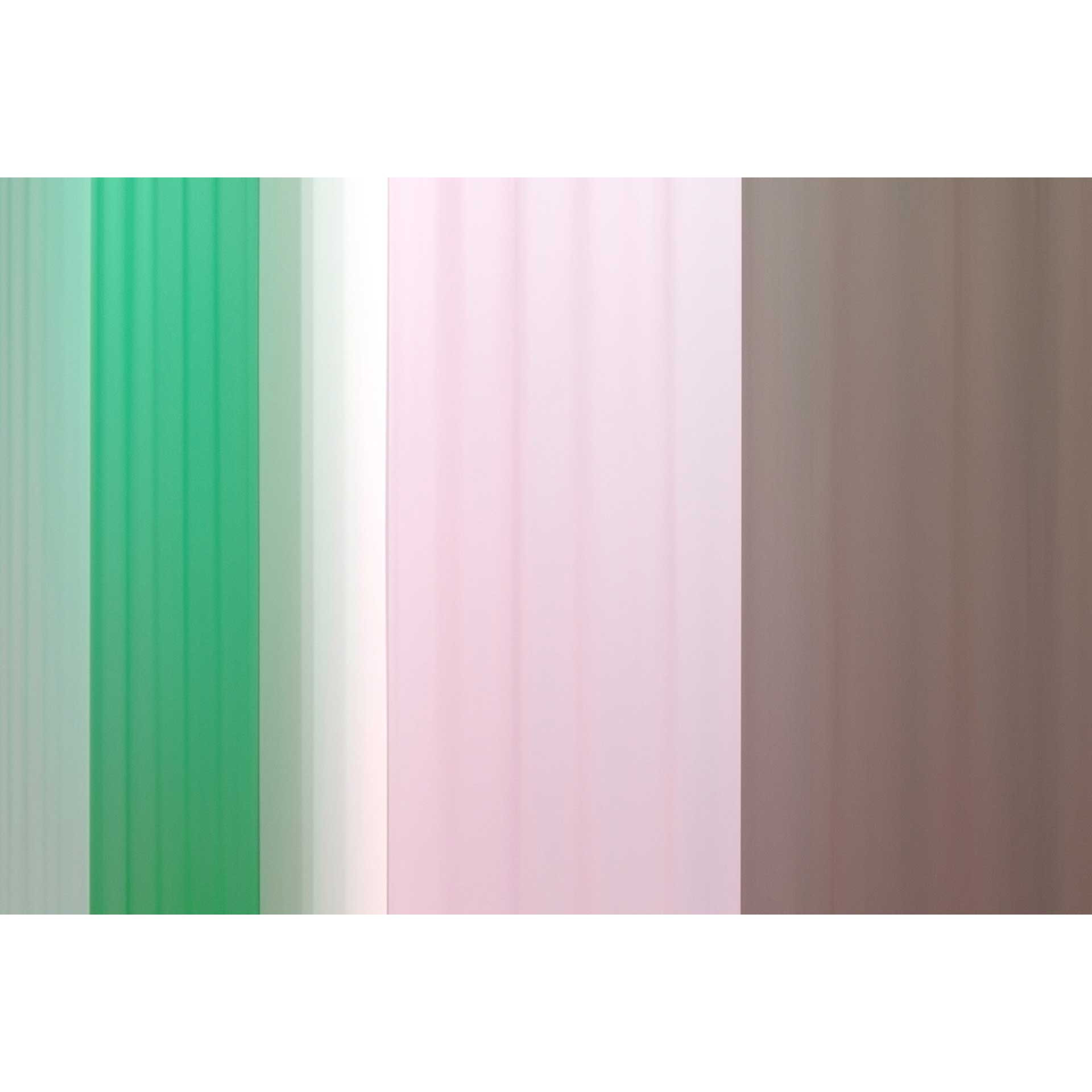 Gestreept behang in pastelkleuren fotobehang groen, roze, taupe - vliesbehang
