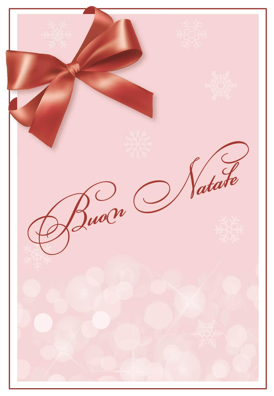 Gutschein Buon Natale