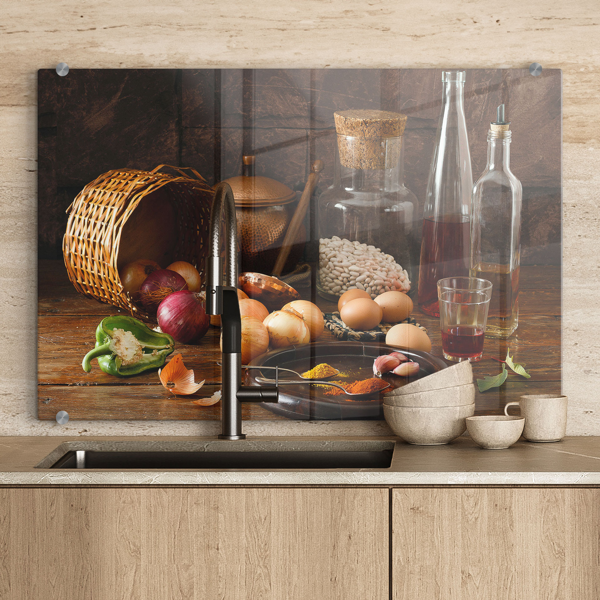 Pannello paraschizzi Laercio - Cucina ungherese