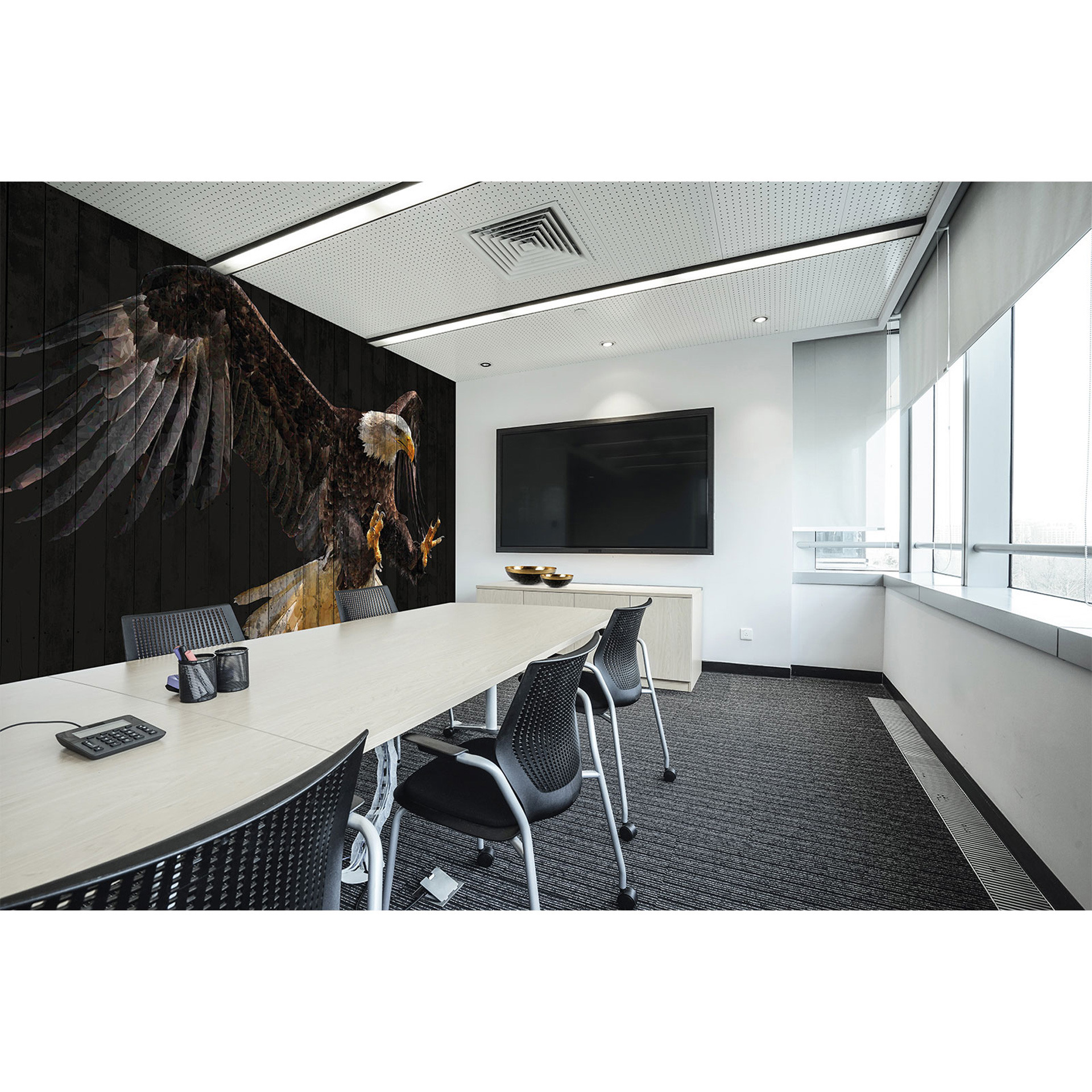 Architects Paper Fotobehang Atelier 47 Polygon Eagle