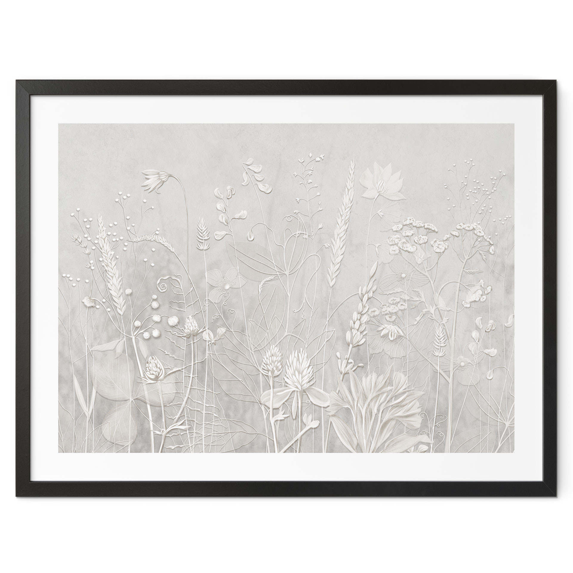 Poster planten in wit in modern ontwerp - Ms Tiff