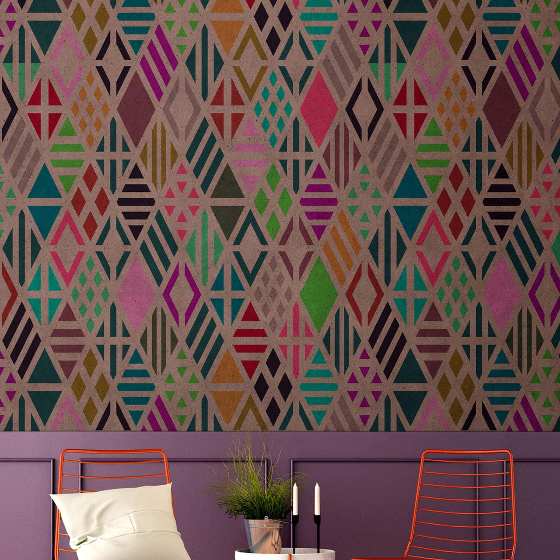 Livingwalls Fotobehang Walls by Patel geometrical 1