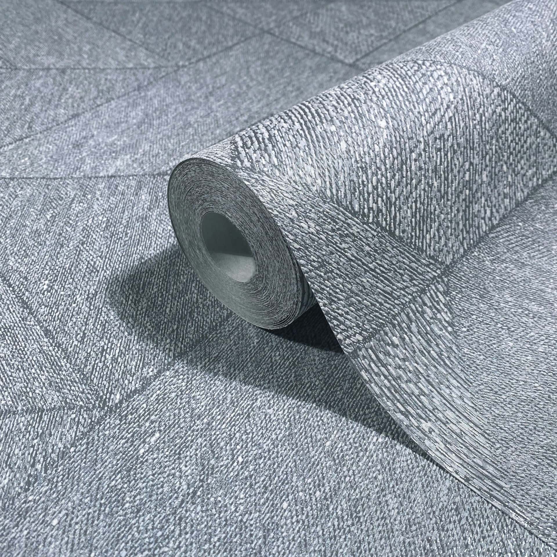 Vliesbehang driehoeken, geometrisch grafisch in blauw
