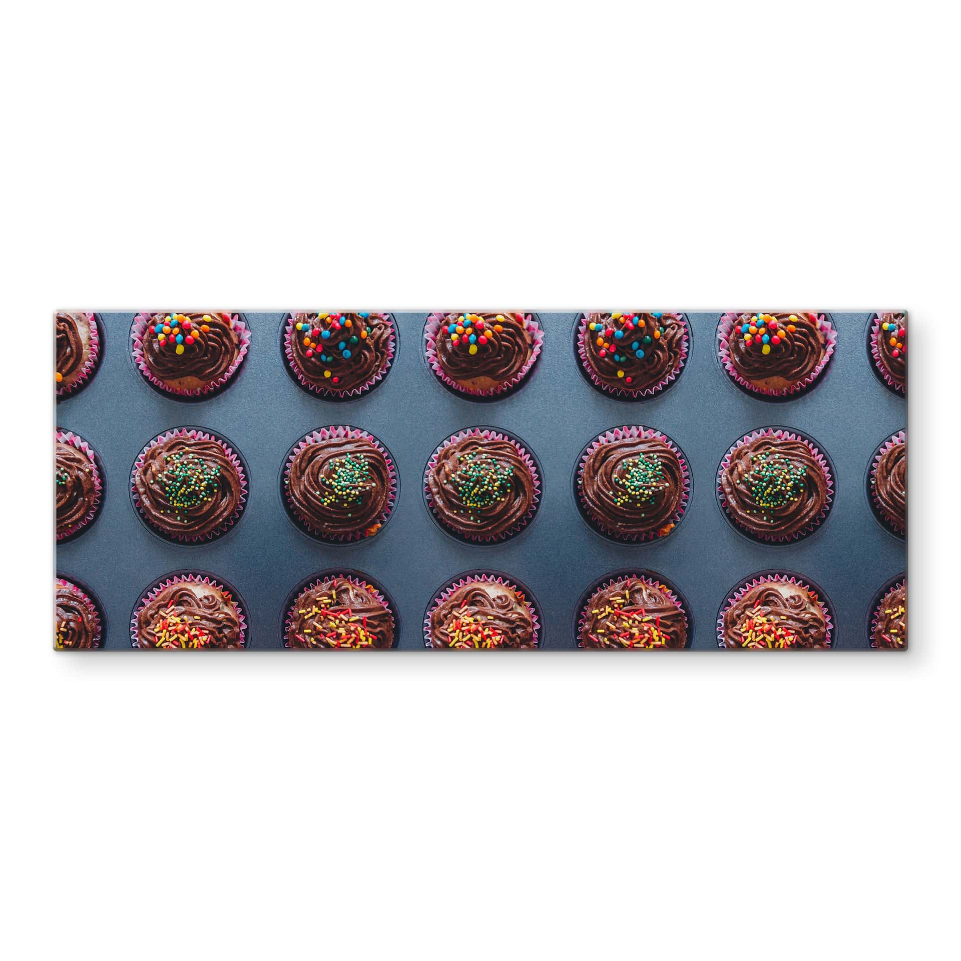 Spritzschutz Birthday Muffins - Panorama