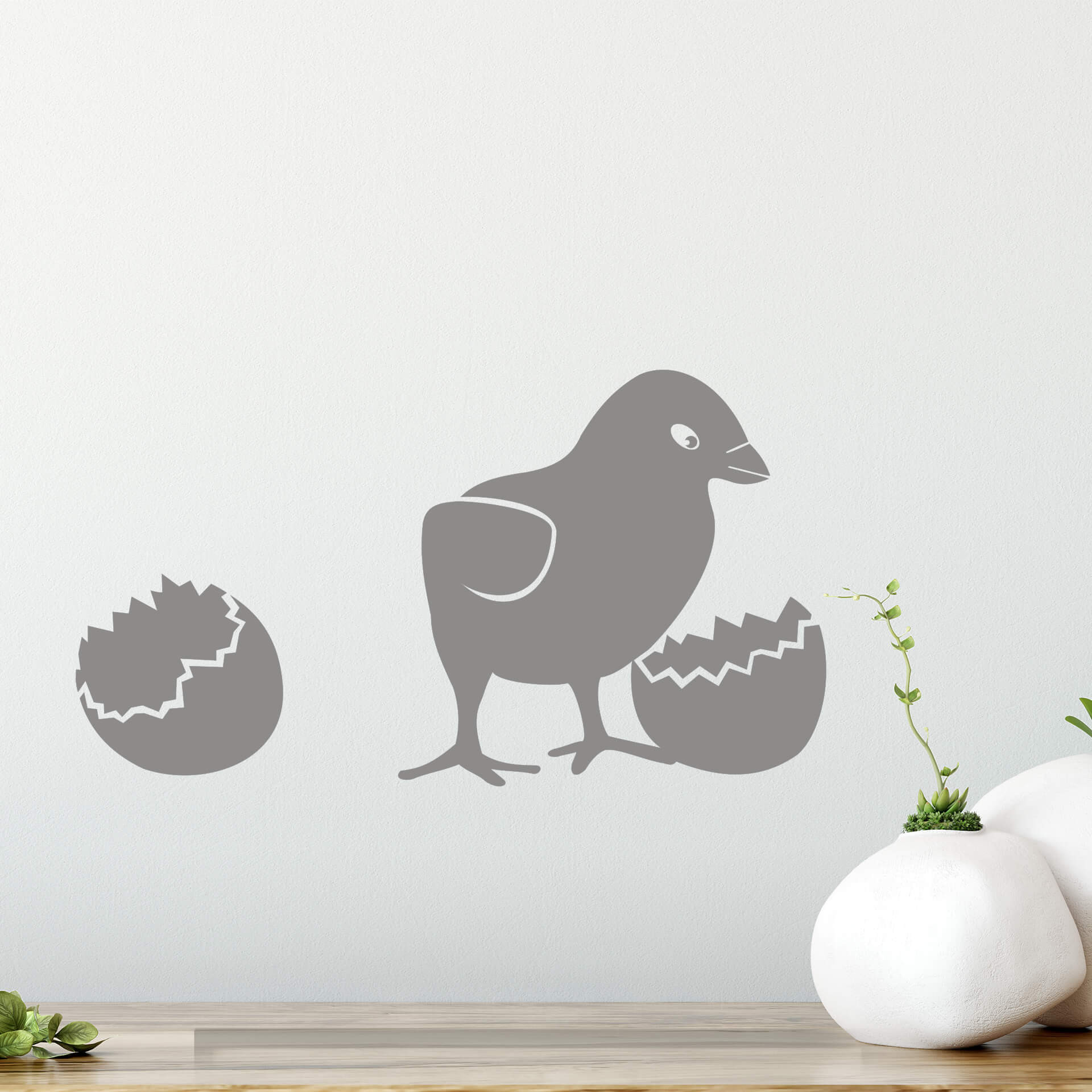 Wallsticker Udklækket kylling