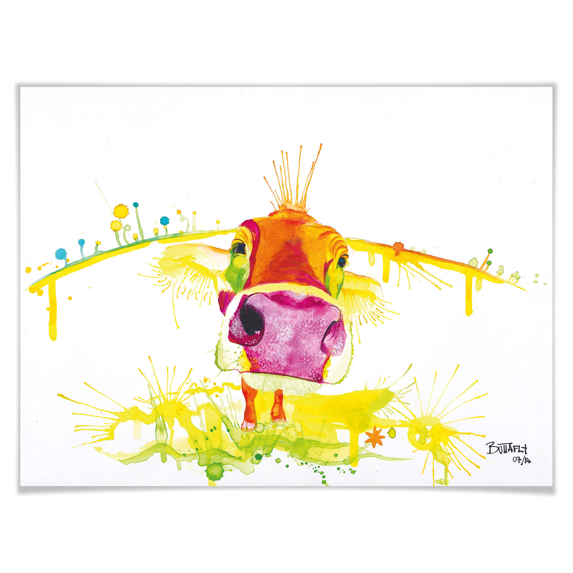 Plakat Buttafly - Crazy Calf