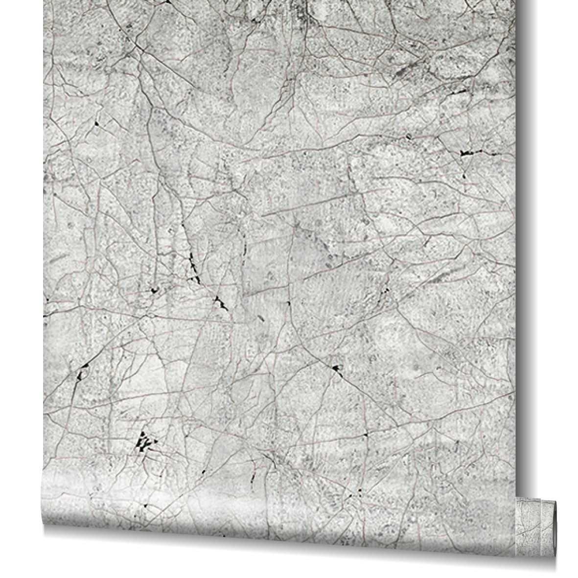 Grijze steen effect behang Fotobehang voor woonkamer slaapkamer 2.70 x 2.12 cm