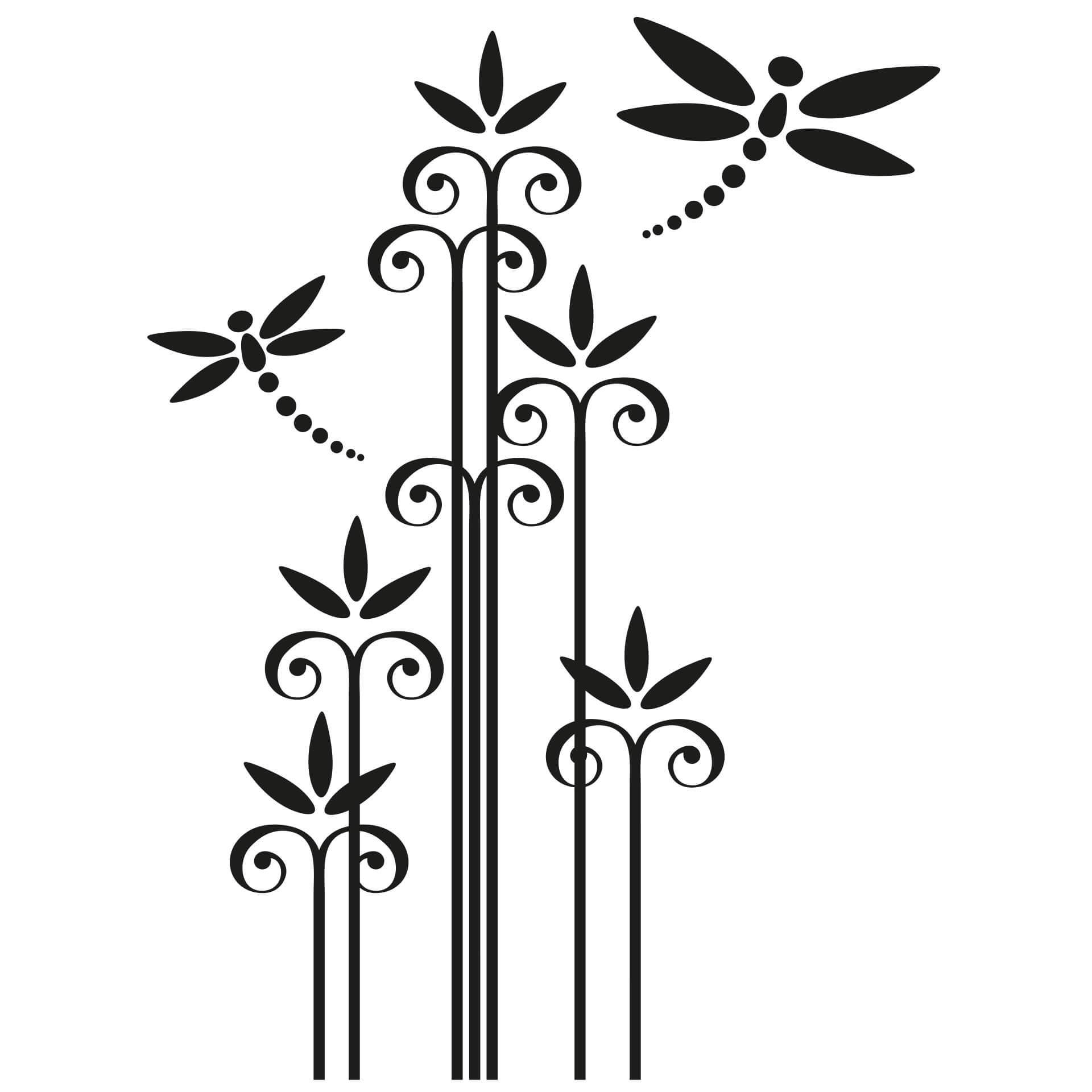 Wallsticker Natur Abstrakt
