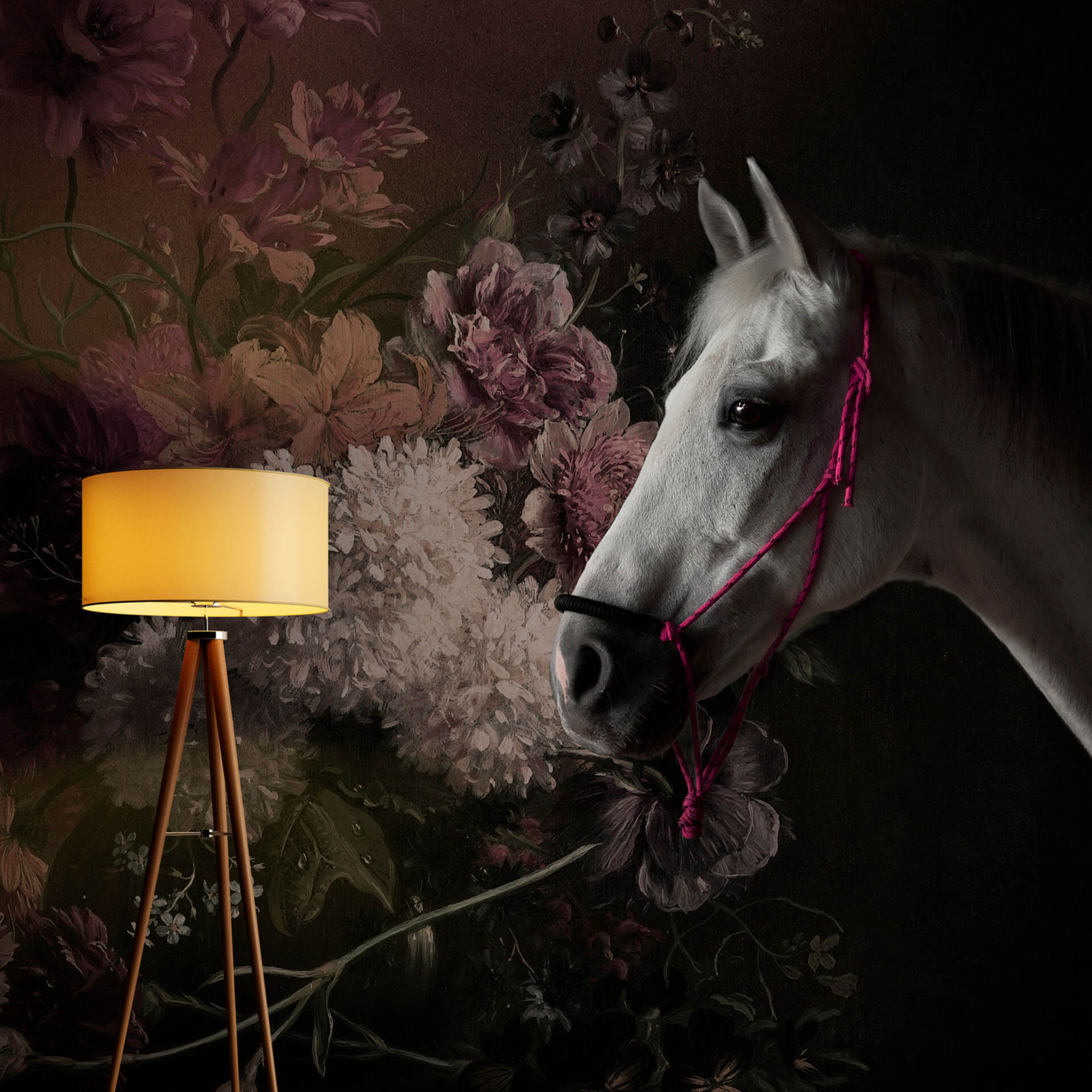 Livingwalls Fotobehang Walls by Patel horses 1
