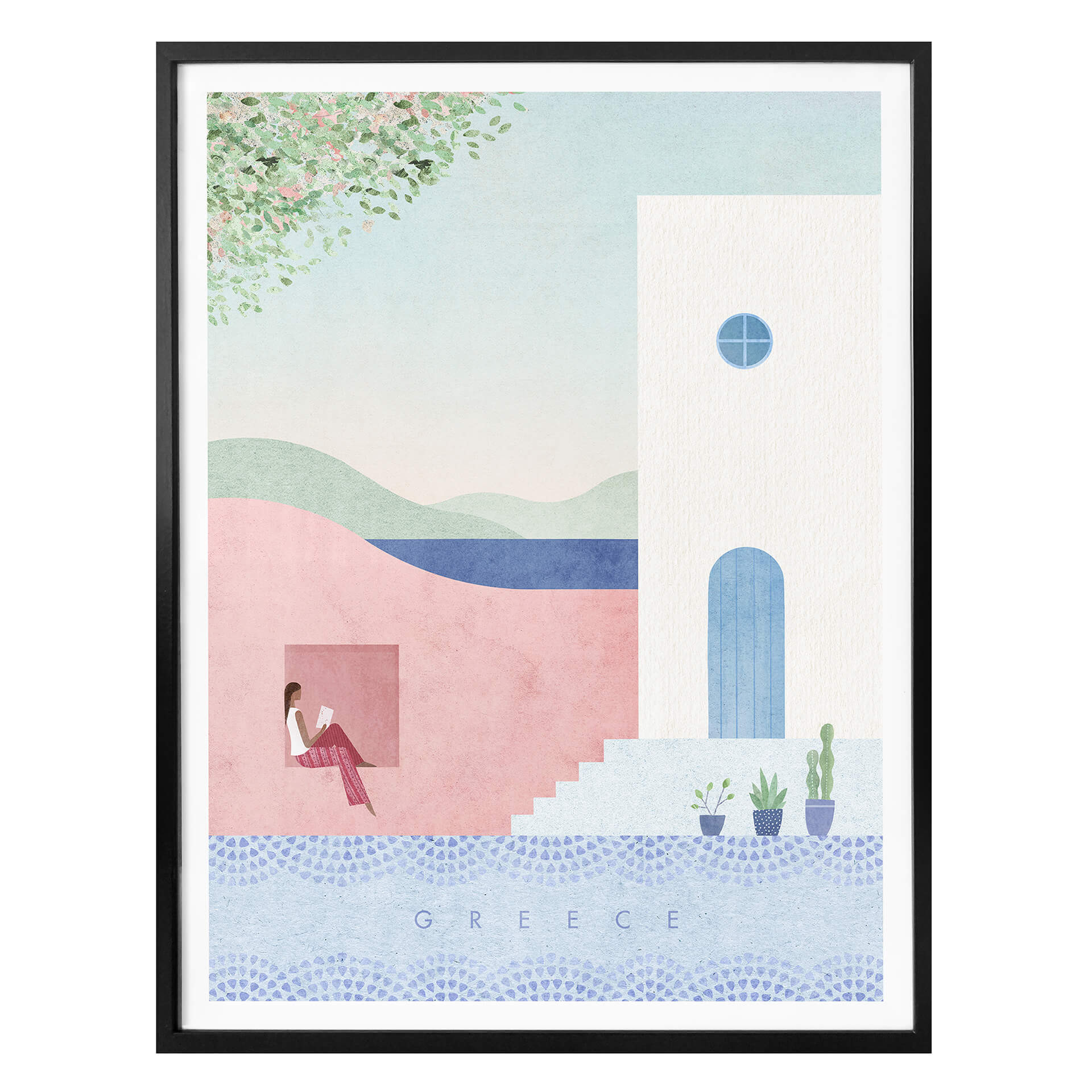 Plakat Rivers - Grecja