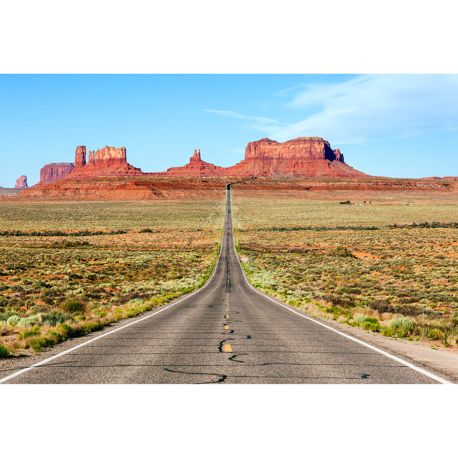 Fotobehang Colombo - Monument Valley in Arizona