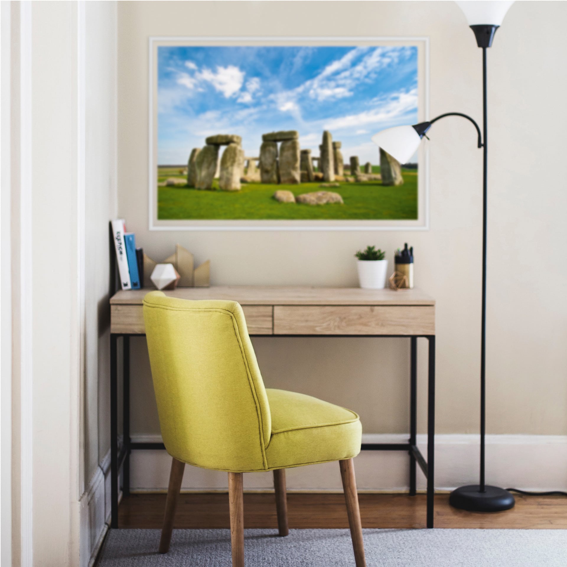 Poster autocollant - W - Stonehenge