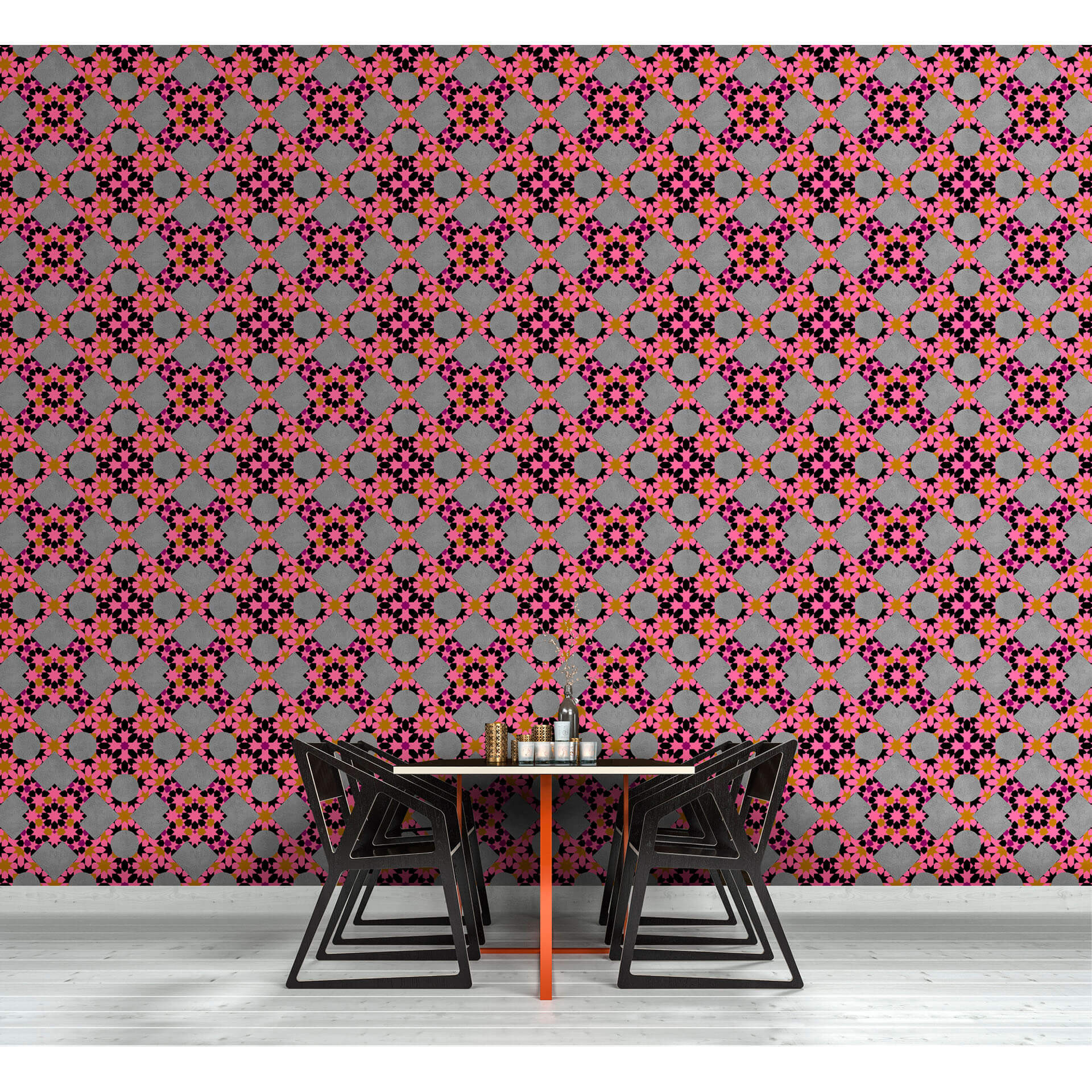 Livingwalls Fotobehang Walls by Patel tangerine 4