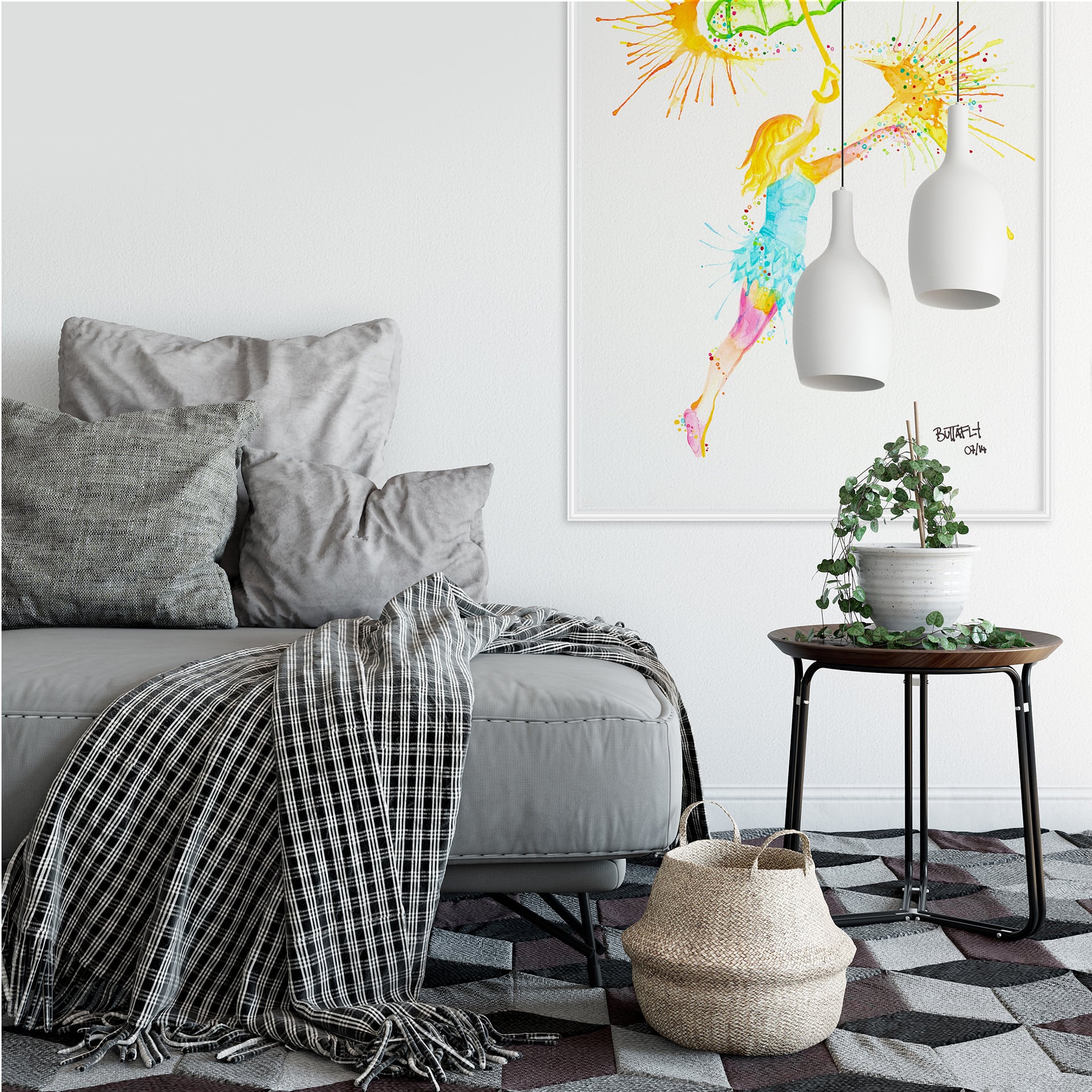 Wallprint Buttafly - Dreamcatcher