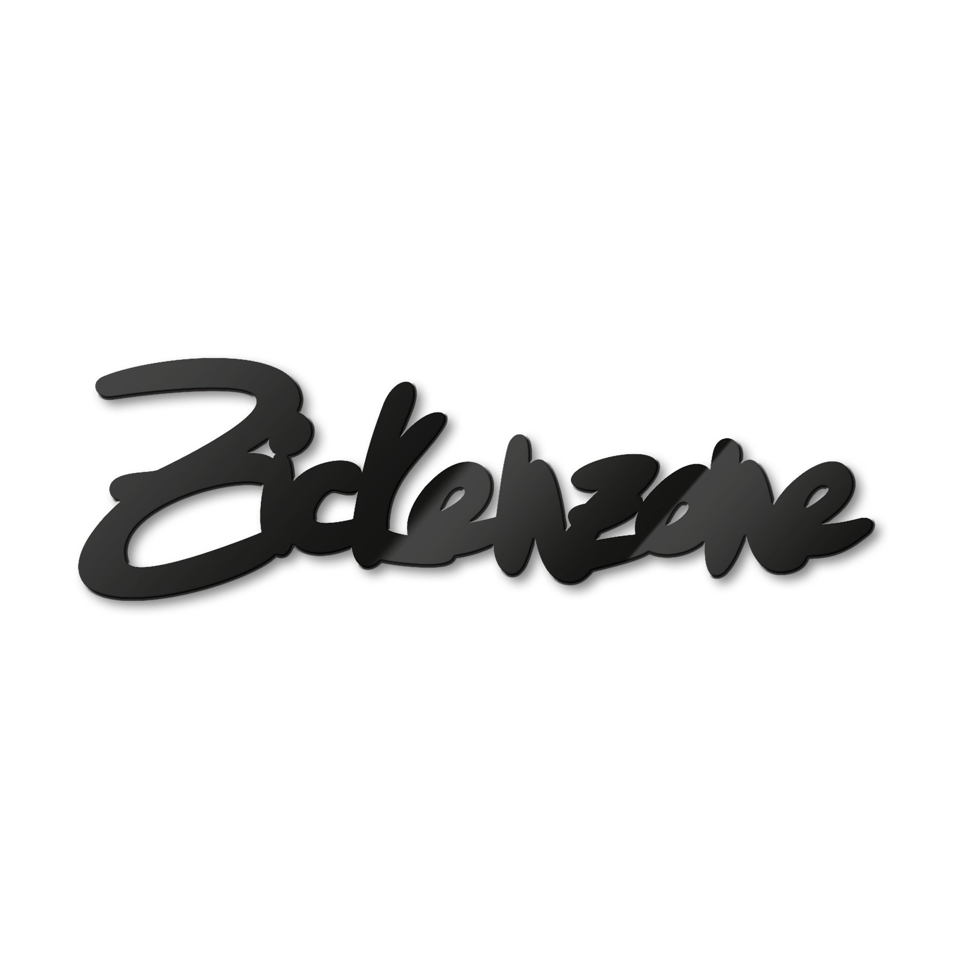 Acrylbuchstaben Zickenzone