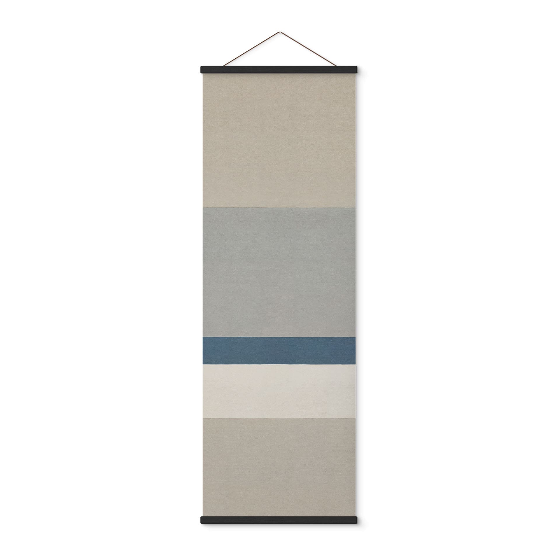 Tableau en tissu Agnes Balance - Rayures horizontales - Sir Edward x Grigory Gladarev - Panoramique