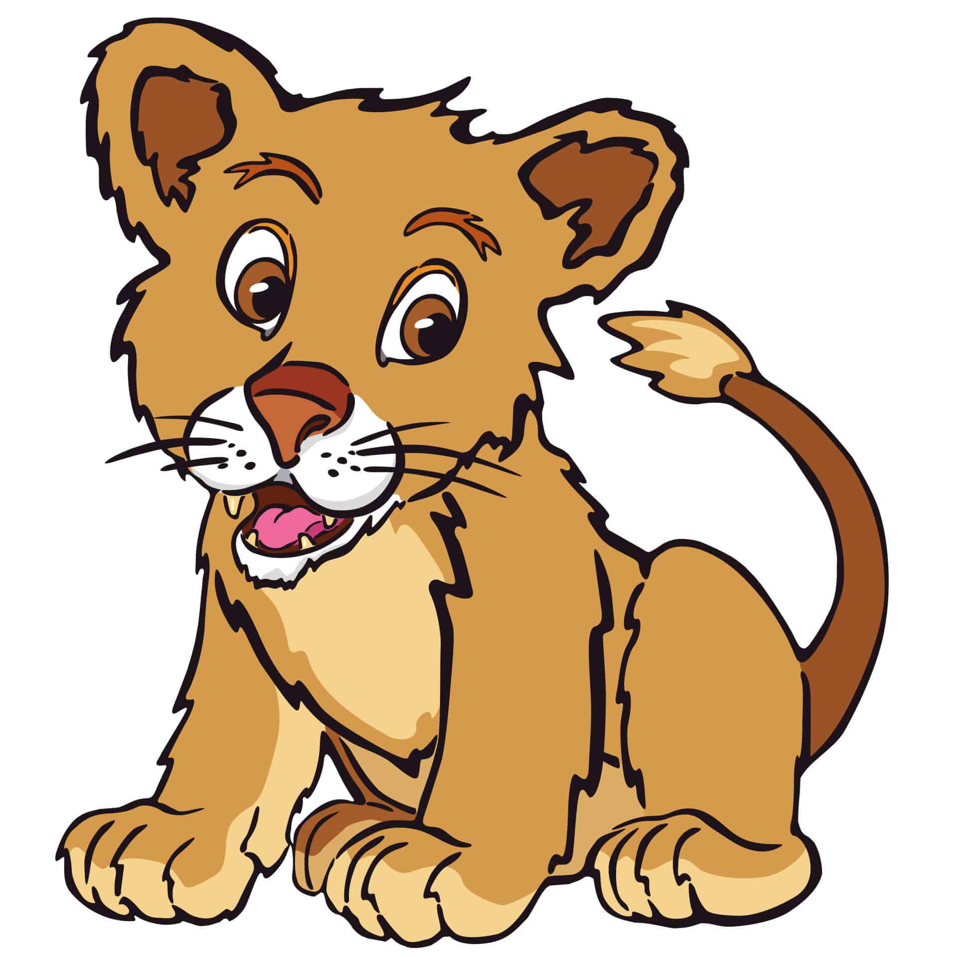 Wandtattoo King Lion