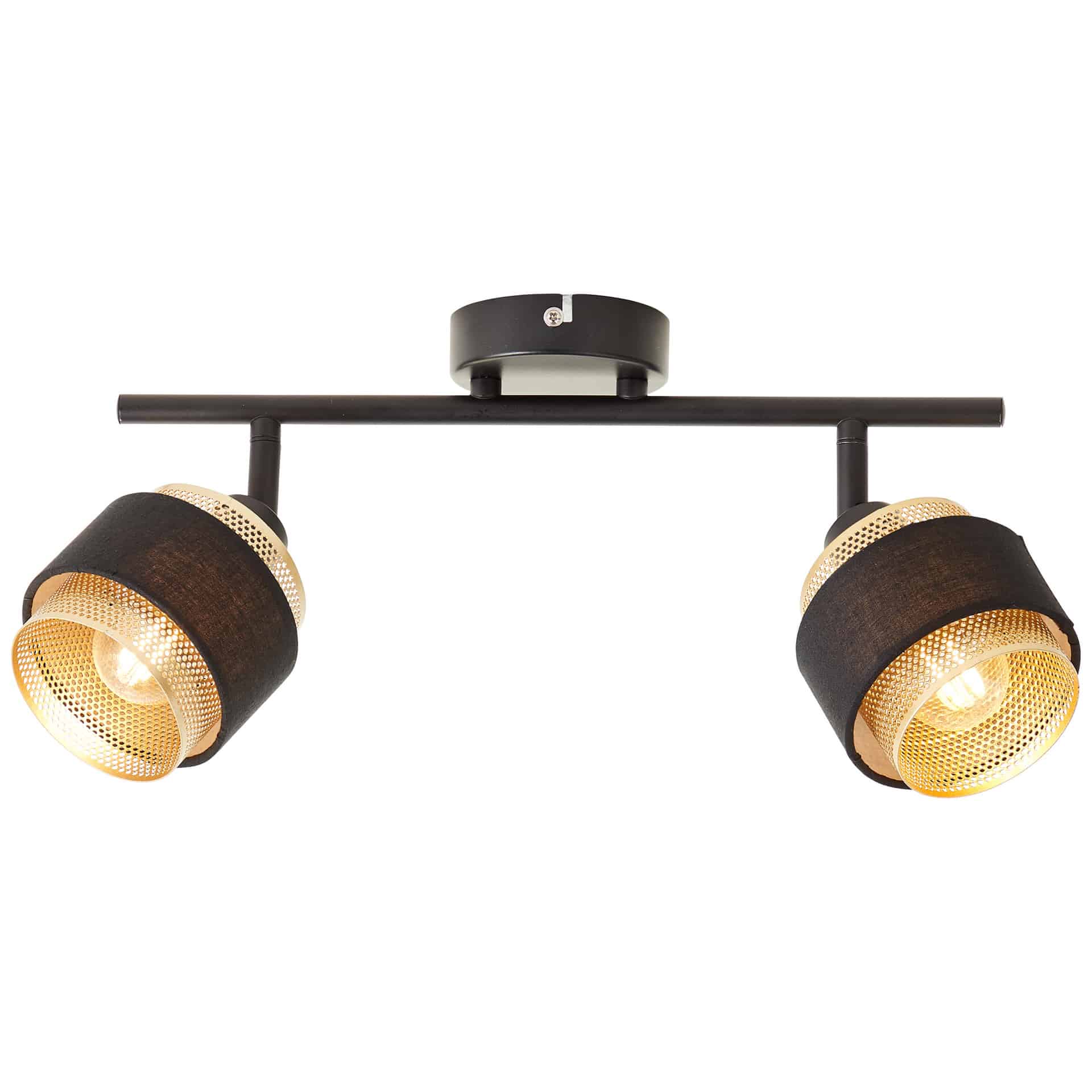 Spotrohr Ilsa, gold, 16,9 x 50,3 cm, Metall Lampe