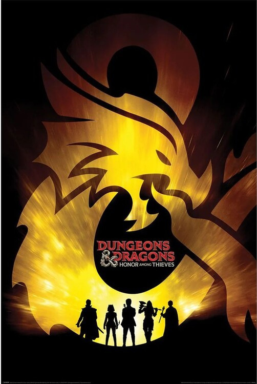 Poster, Filmposter Dungeons & Dragons Movie - Ampersand Radiance 61x91,5 cm