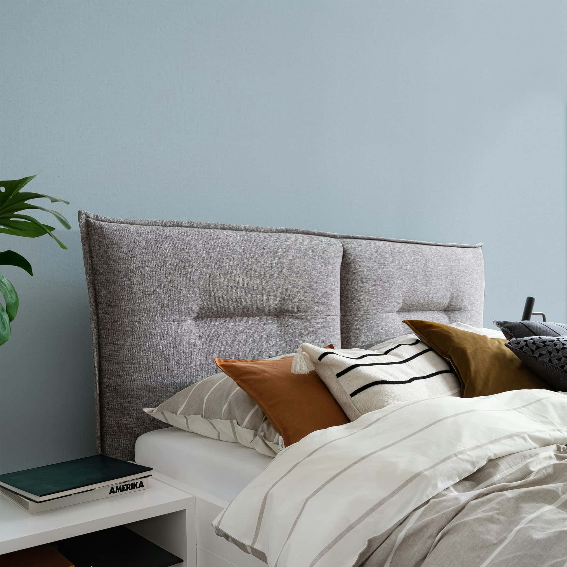 Vliesbehang structuur effen modern mat in blauw