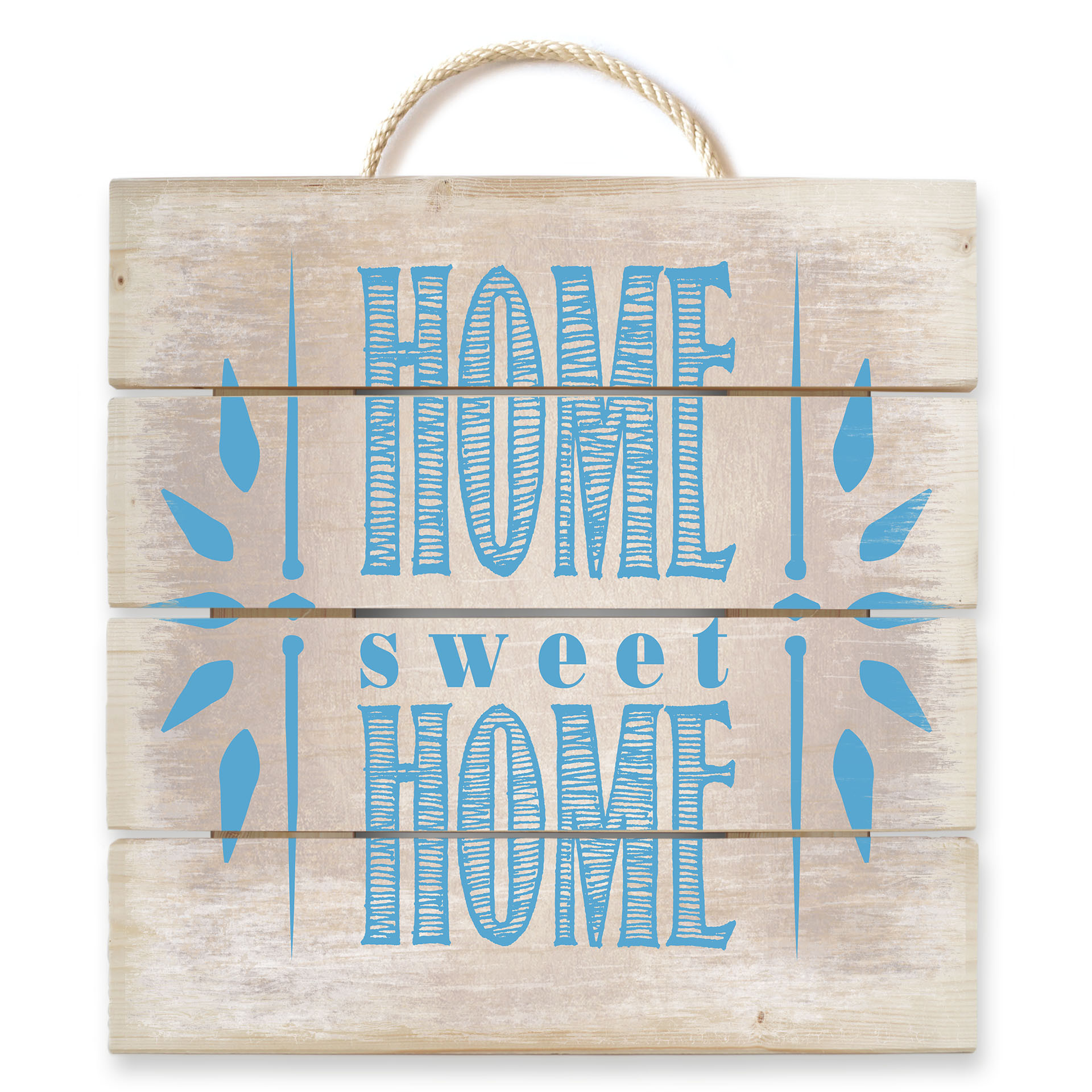 Obraz drewniany Home Sweet Home 2 - 40x41,5 cm