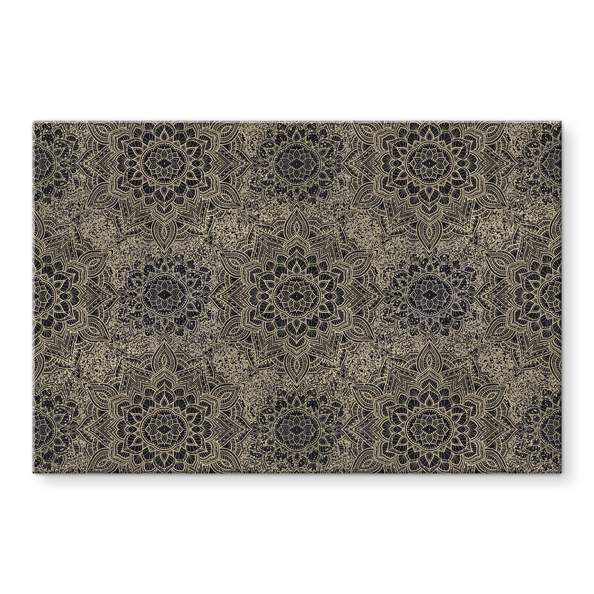 Akrylbillede Mandala Boho antik guld - Bloomery Decor