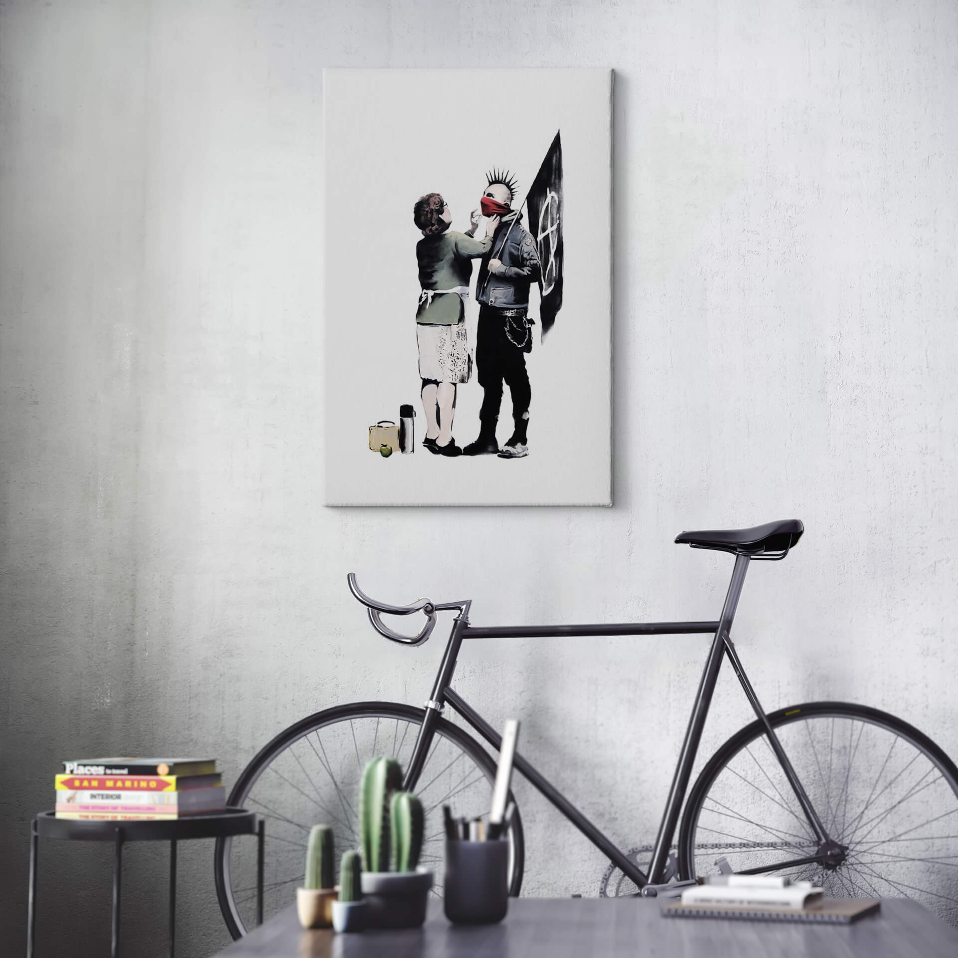 Obraz na płótnie Banksy - Porady matki