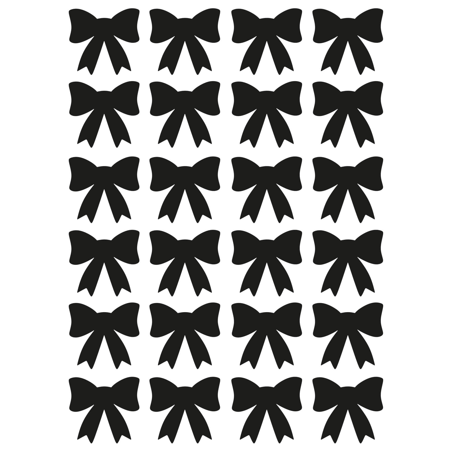 Muursticker set strikjes