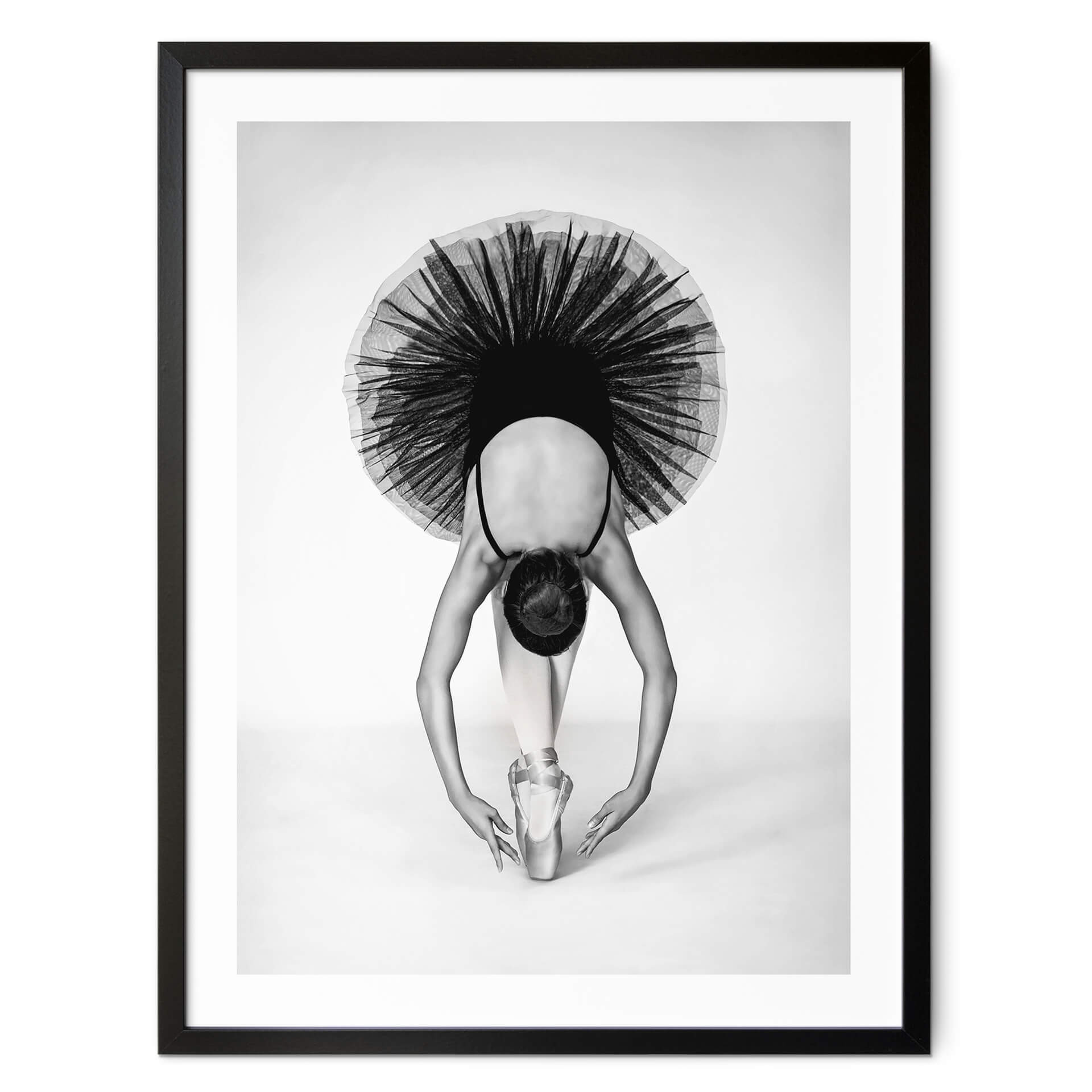 Poster Pentony MA - Ballerina Schwarz-Weiß