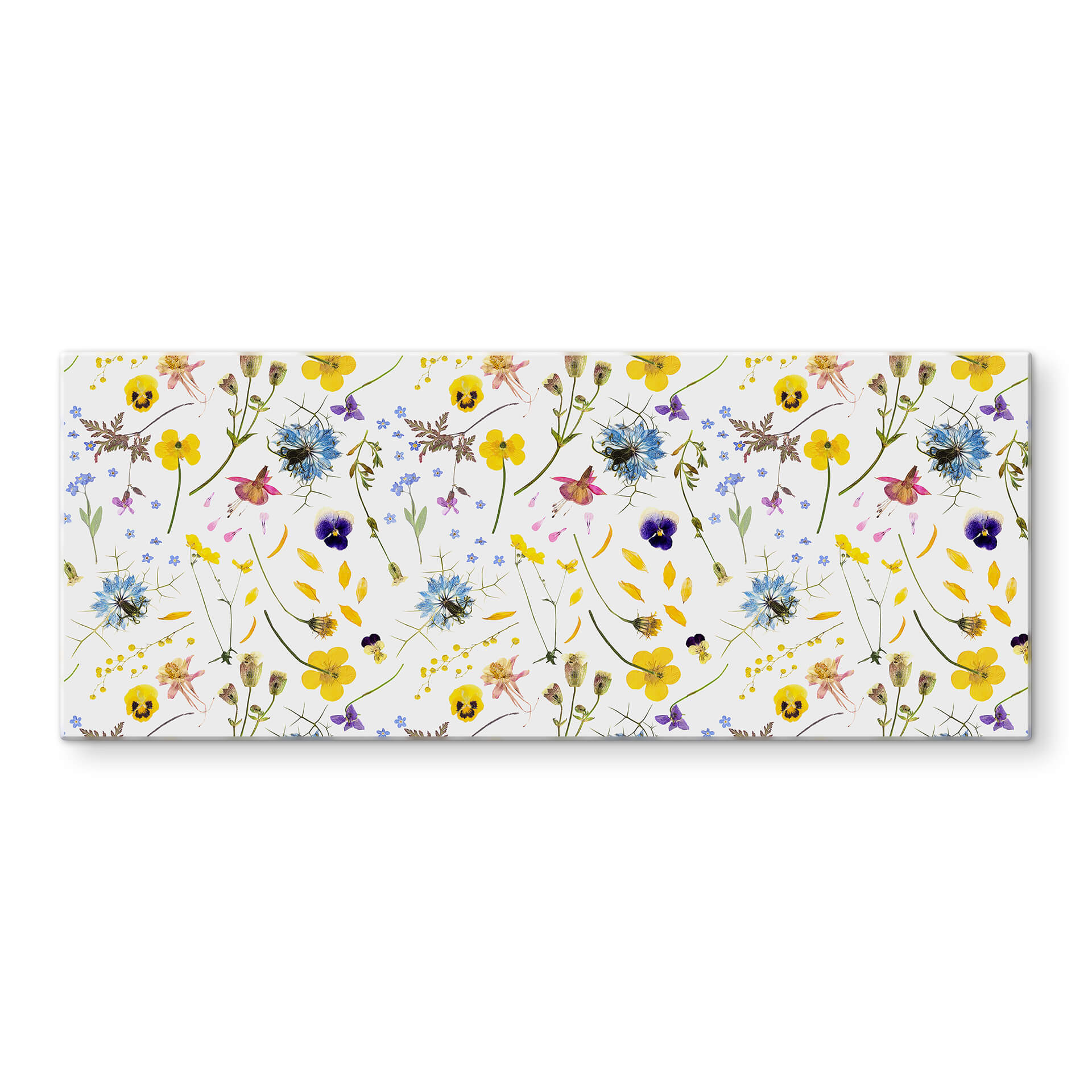Pannello paraschizzi - UN Designs - Fiori secchi - Panorama