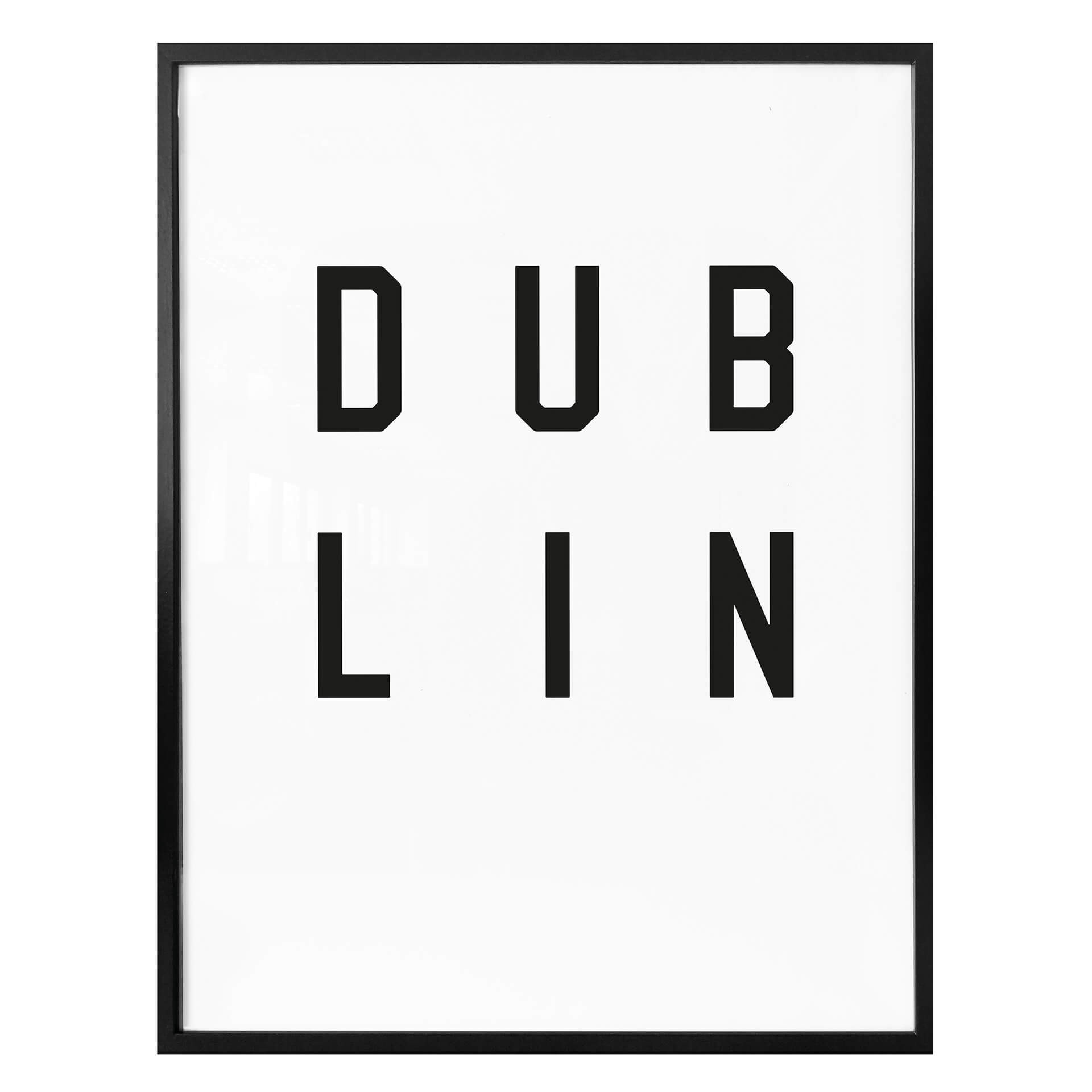 Plakat - Typografia Dublin