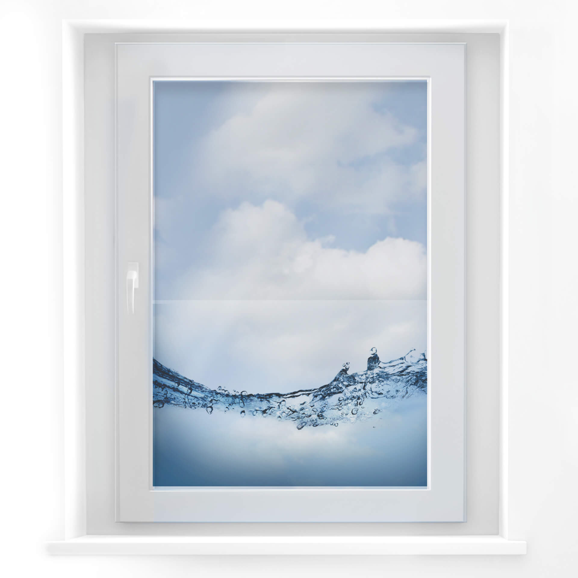 Sticker pour fenêtre : Water Flow