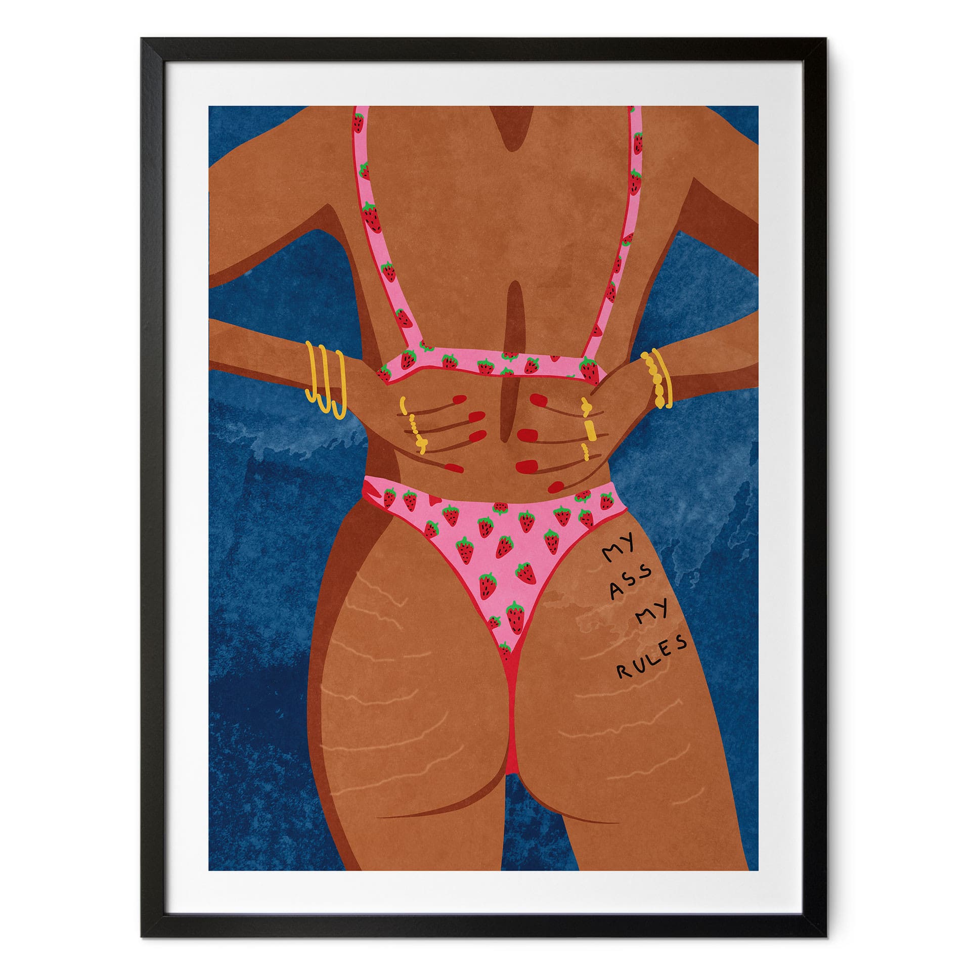 Poster My ass my rules | Feminismus - Oltmanns