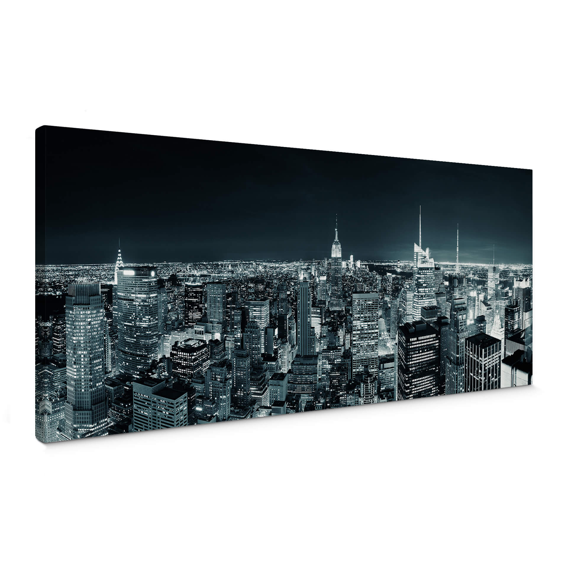 Obraz na płótnie New York nocą 2 - Panorama
