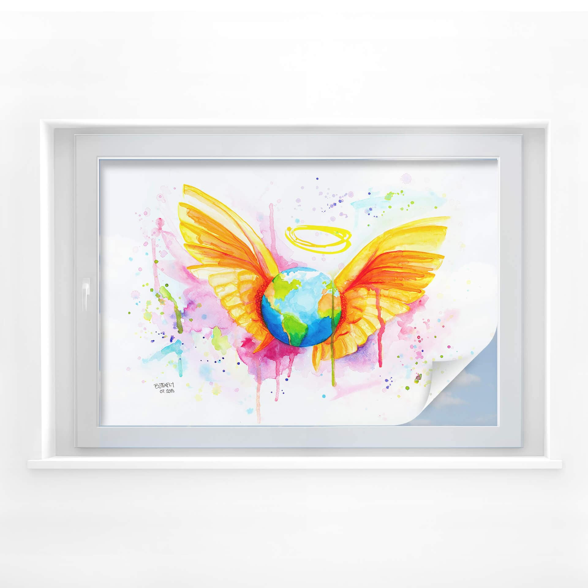 Raamfolie Buttafly – Angel