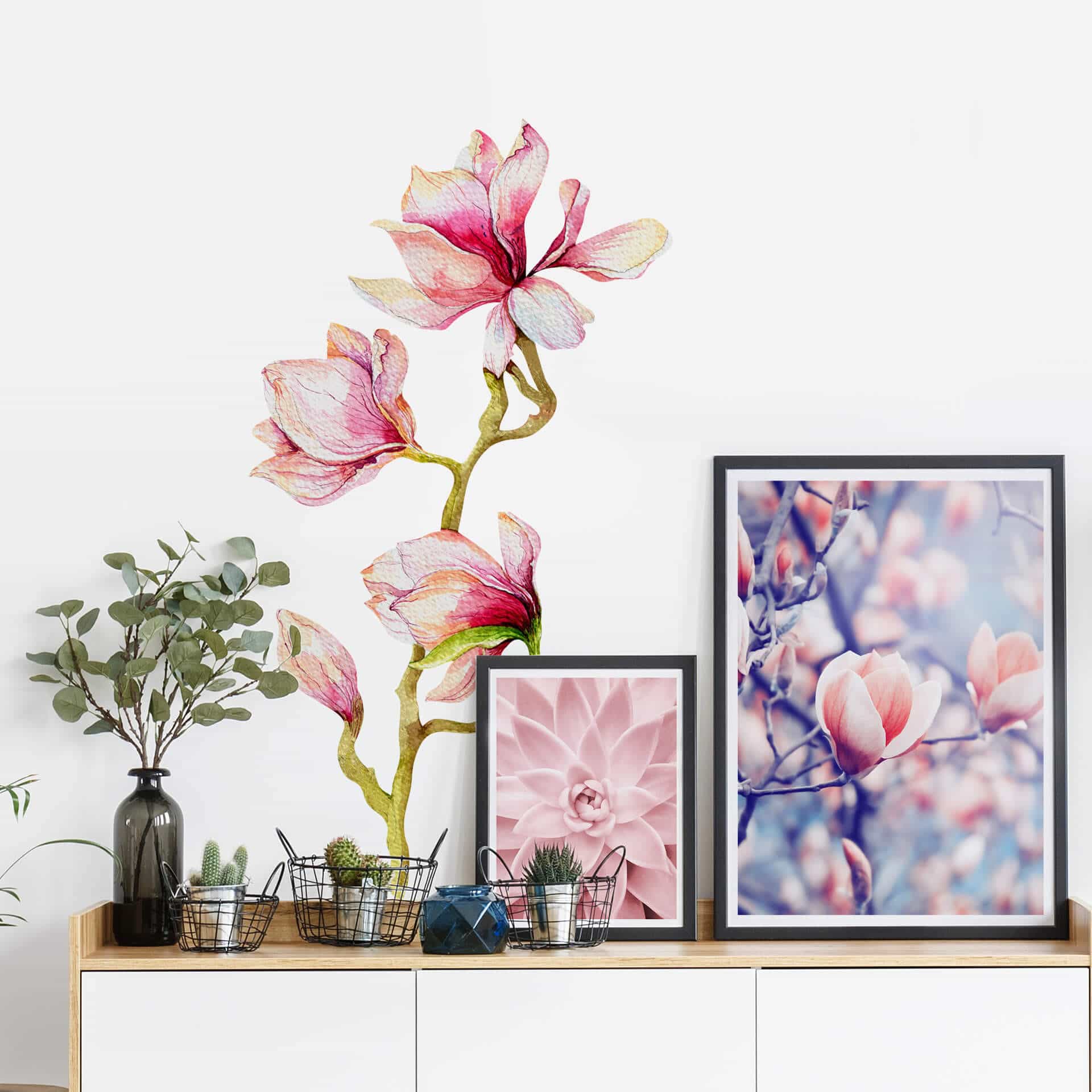 Wallsticker Kvilis - Magnolia 02